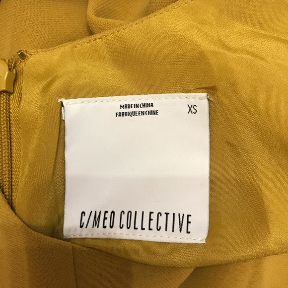 C/MEO Collective Gossamer Ruffled-Sleeve Top XS - Picture 5 of 16